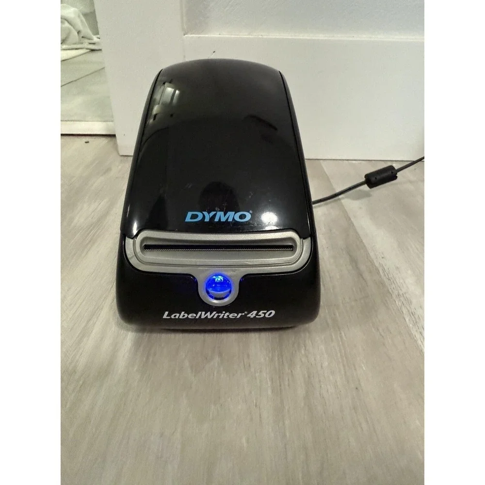 DYMO LabelWriter 450 Thermal Label Printer Black Power Cord Adapter